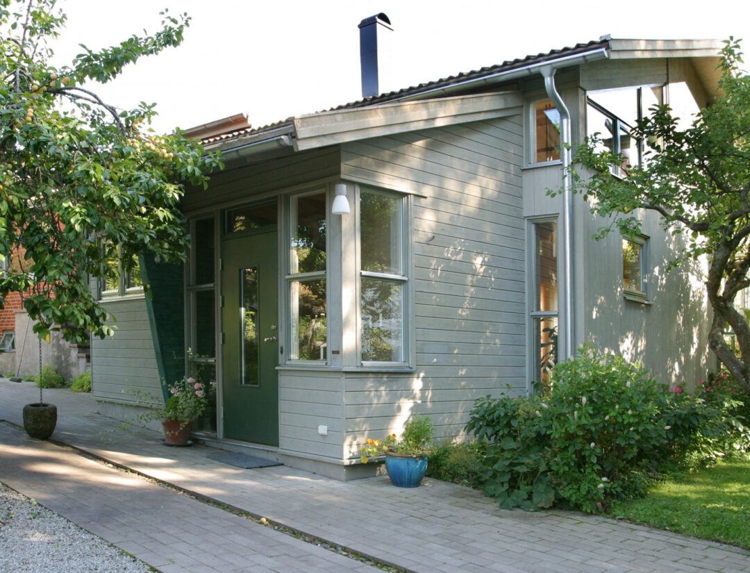 Ateljé med växthus