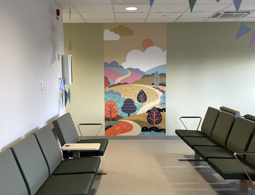 Barnakuten på Helsingborgs lasarett – omfattande ombyggad och renovering.